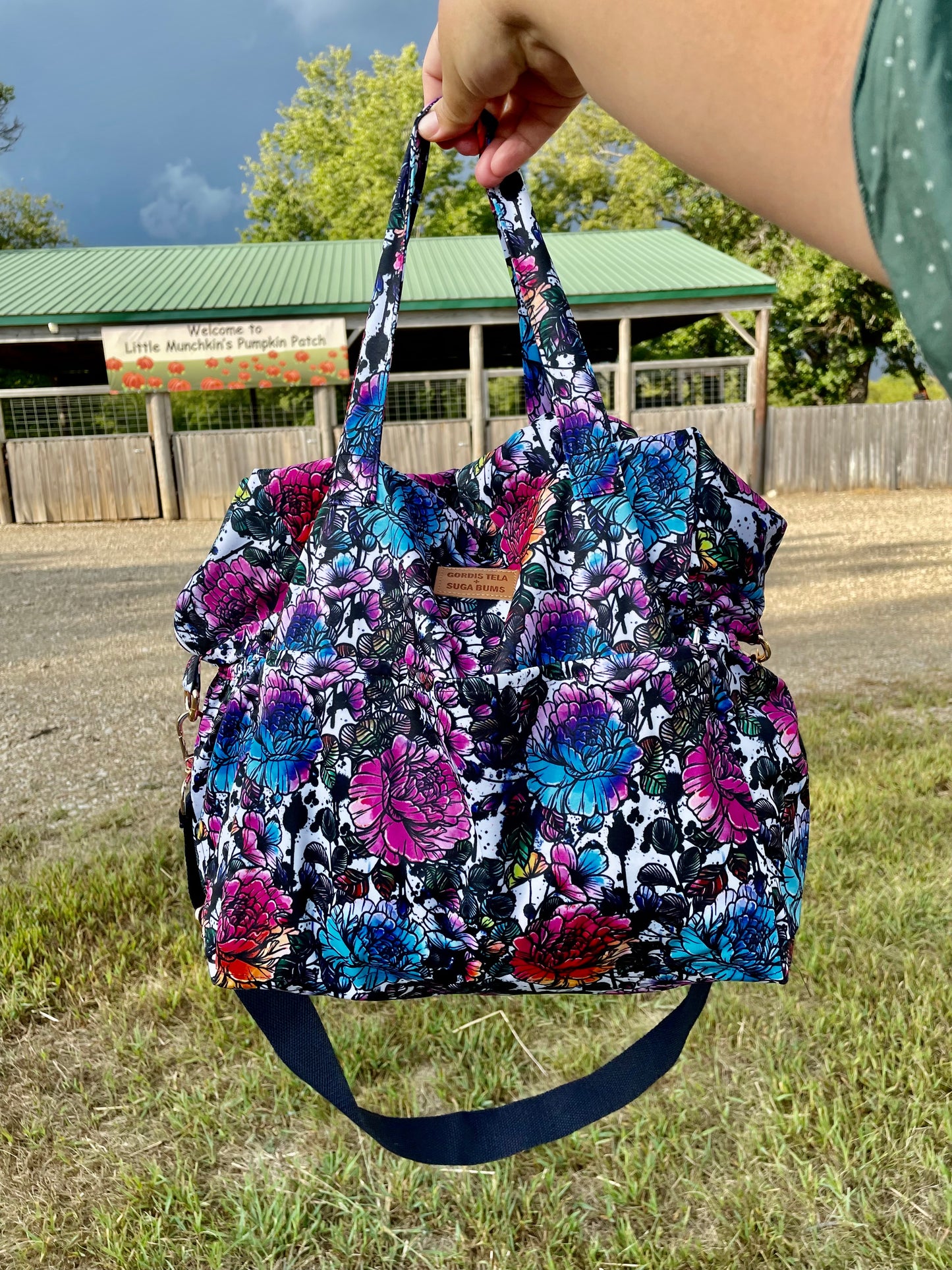 IN-STOCK MOMMY BAG Peony Party